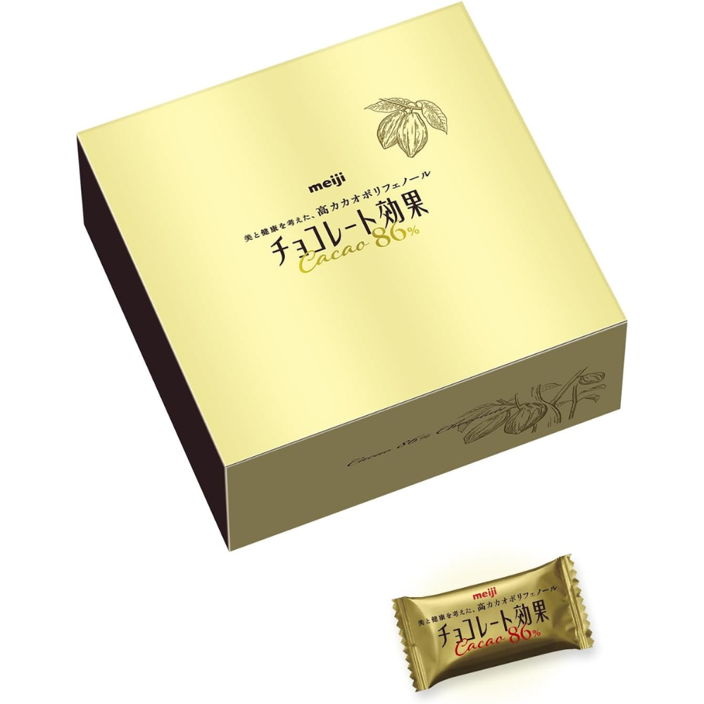 Meiji Schokolade Kōka 86% Kakao 960 g Box – Hergestellt in Japan – Tokyo Sakura Mall