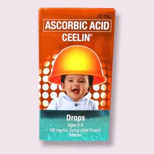 Ceelin Plus – Oral Drops – Vitamin für 6 Monate – 1 Jahr alt – 30 ML – ORANGE