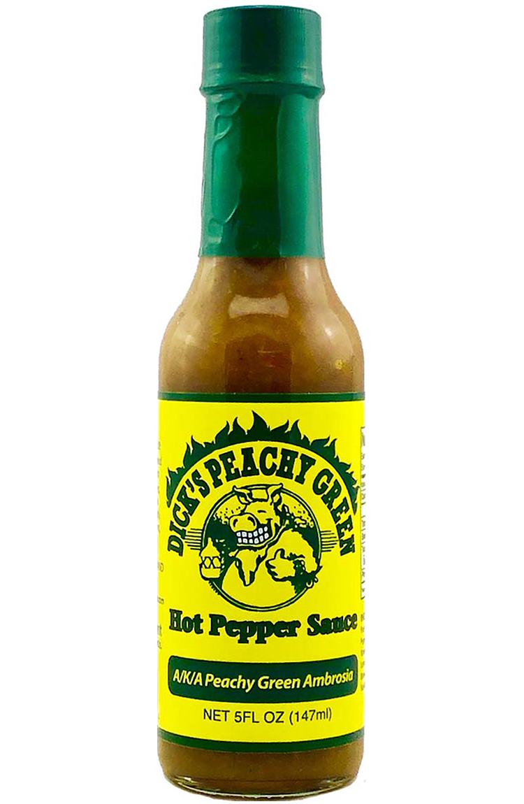 Dirty Dick's Peachy grüne scharfe Pfeffersauce