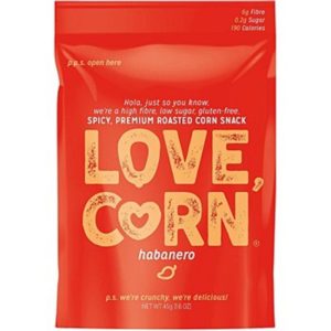 Love Mais Habanero: unwiderstehlich würziger Maissnack