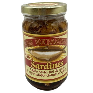 San Sebastian – Sardines – Adobo Style heiß & würzig – 220 g