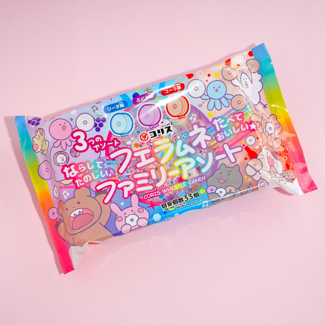 Coris Ramune Whistle Süßigkeiten Packung – Verschiedenes