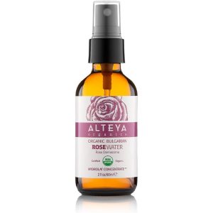 Alteya Organics Wasser bulgarische Rose 2 fl oz – Packung mit 1