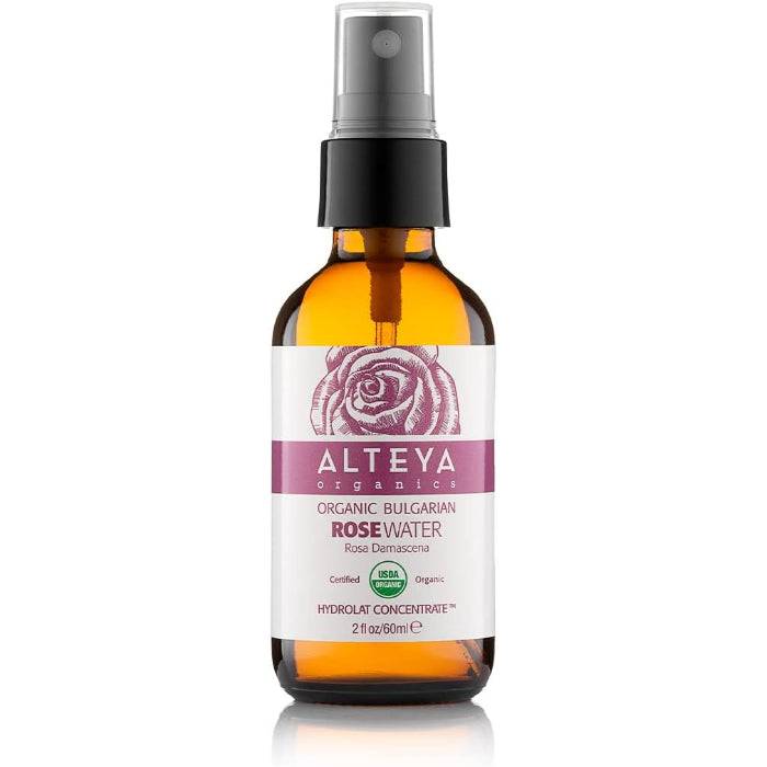Alteya Organics – Wasser Bulgarische Rose 2 Fl Oz – Packung mit 1