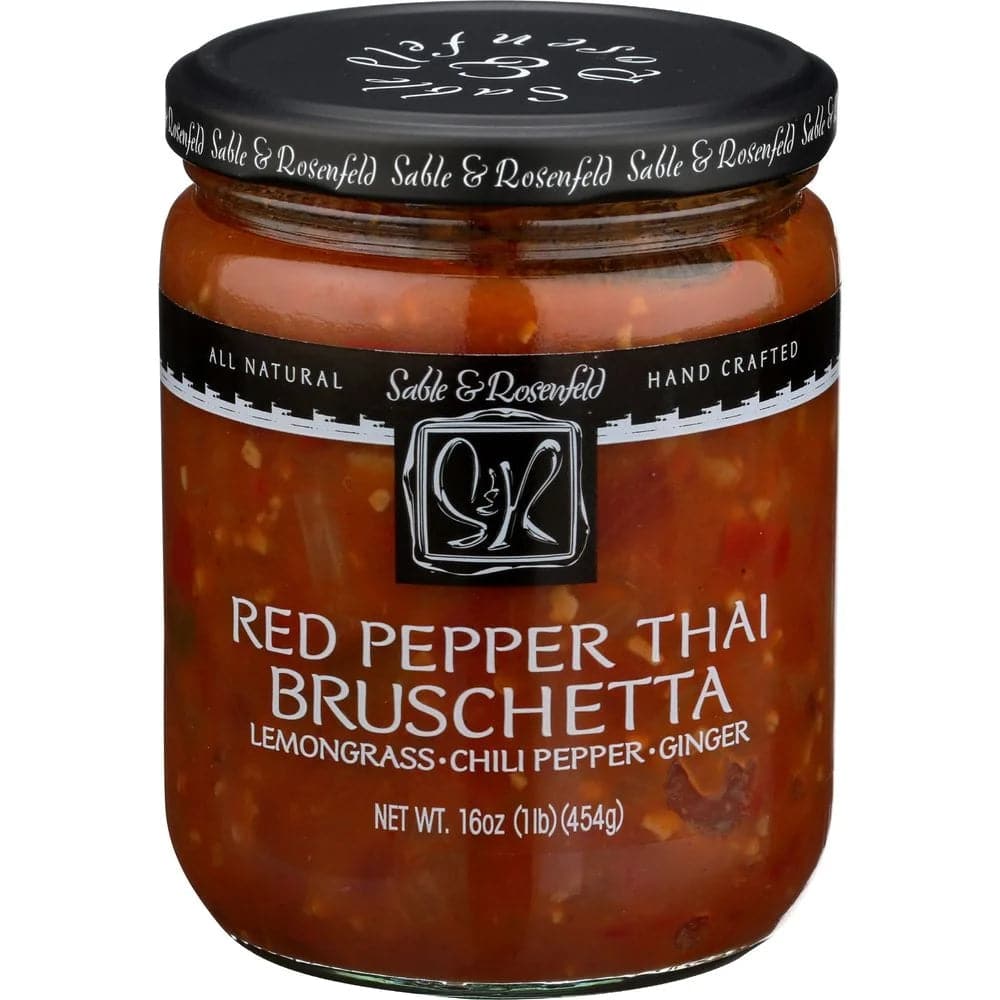 Sable & Rosenfeld – Roter Pfeffer Thai Bruschetta