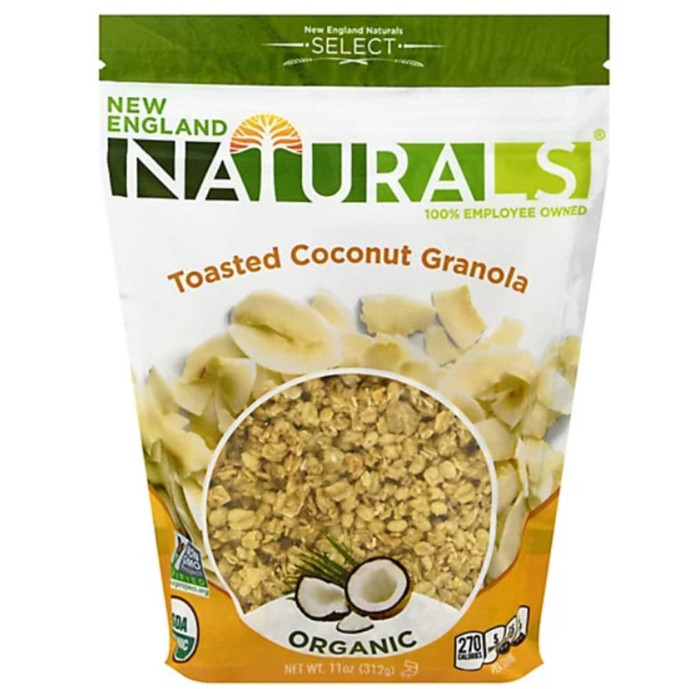 New England Naturals – Bio geröstete Kokosnuss-Granola – 11oz
