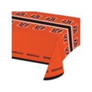 Creative Converting – Tischdecke Cincinnati Bengals, 1 Stück