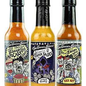 Torchbearer Zombie and Reaper Knoblauch scharfe Sauce 3 Packung, 3/ . – 5oz