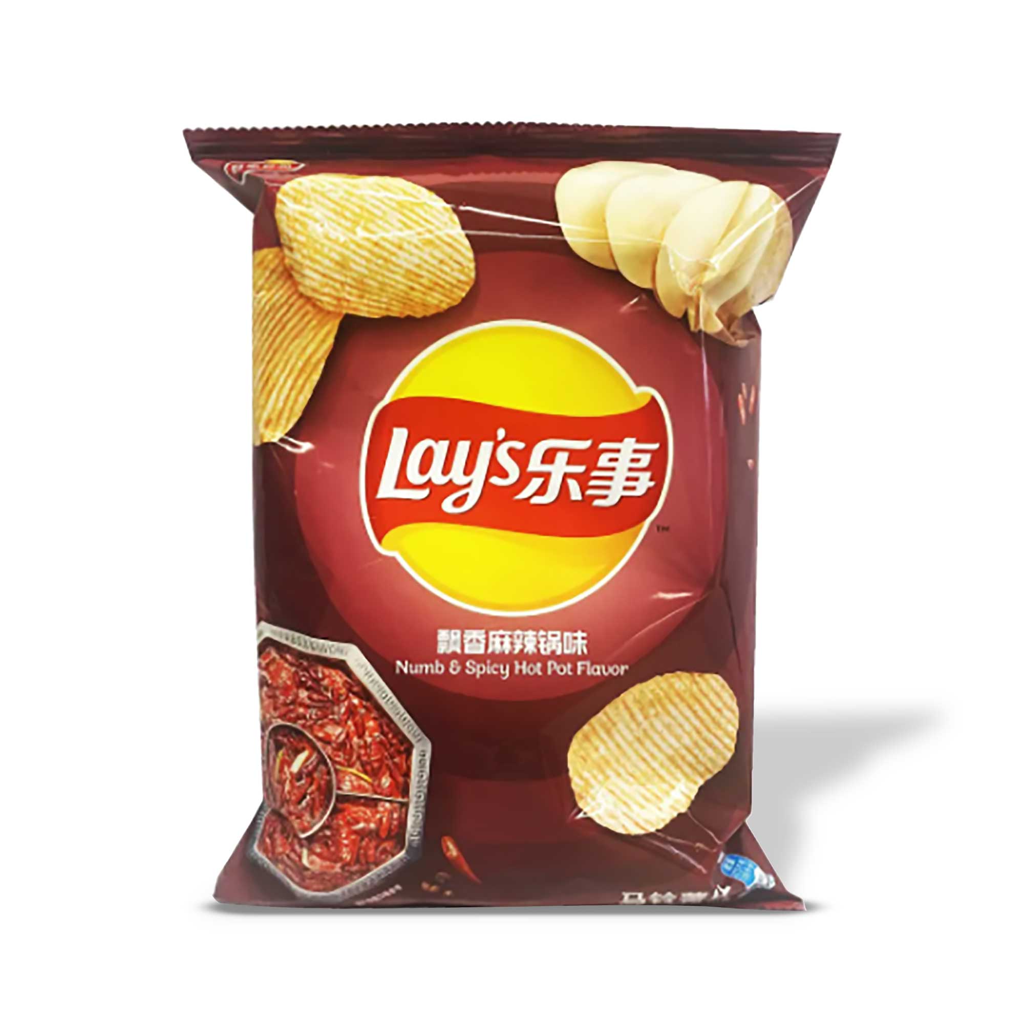 Lay's Kartoffelchips: Besudelnder würziger Hot Pot