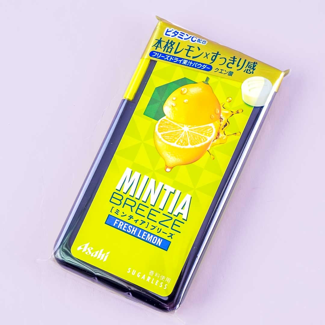 Asahi Mintia Breeze Minzbonbons – Frische Zitrone