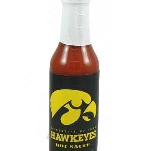Collegiate scharfe Sauce – Iowa Hawkeyes, . – 5oz