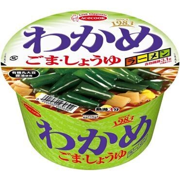 Acecook, Wakame Ramen, Sojasauce mit Sesam, 93g