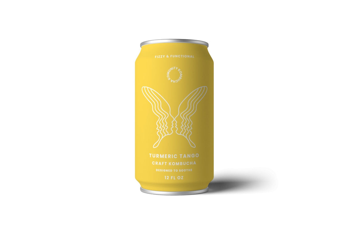 RMBR Kombucha Renew Turmeric Tango Dose – 24 Dose x 12 oz Etui