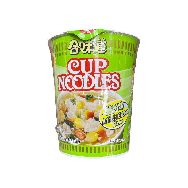 Nissin Tasse Nudeln künstliche Huhn Geschmack