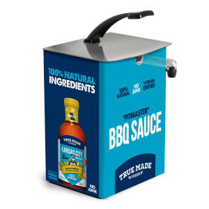 True Made Pitmaster Original bbq-Sauce mit niedrigem Zuckergehalt bulk 3-Gallon vol-pak (Bag-in-Box)