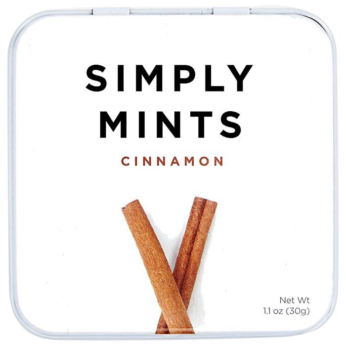 Simply Gum – Minze Zimt Natur, 30 Gm – Packung mit 6 Stück