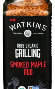 Watkins Rub Grill geräuchert Ahorn 3,8 Unzen – Packung mit 3