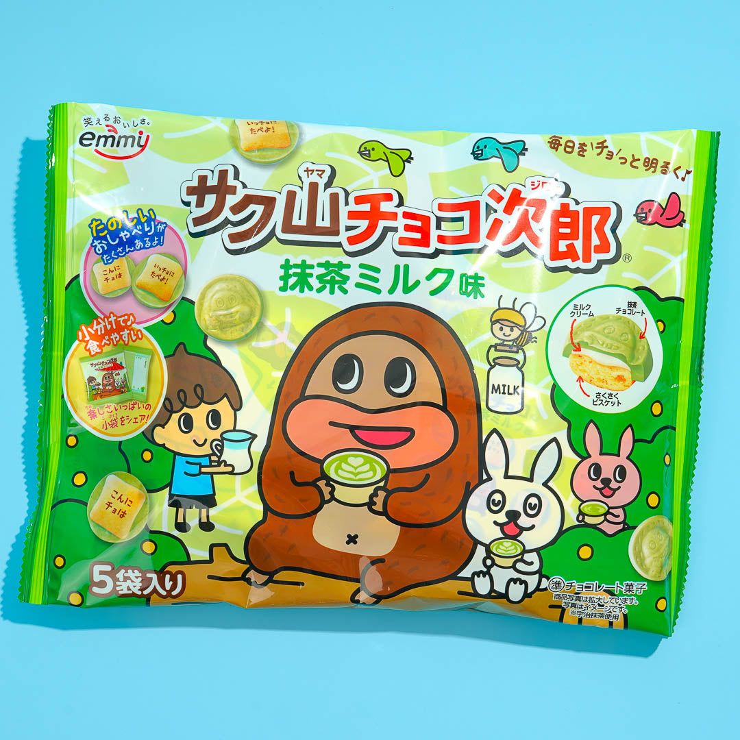 Shoei Delicy Choco Jiro Kekse groß Packung – Matcha Milch