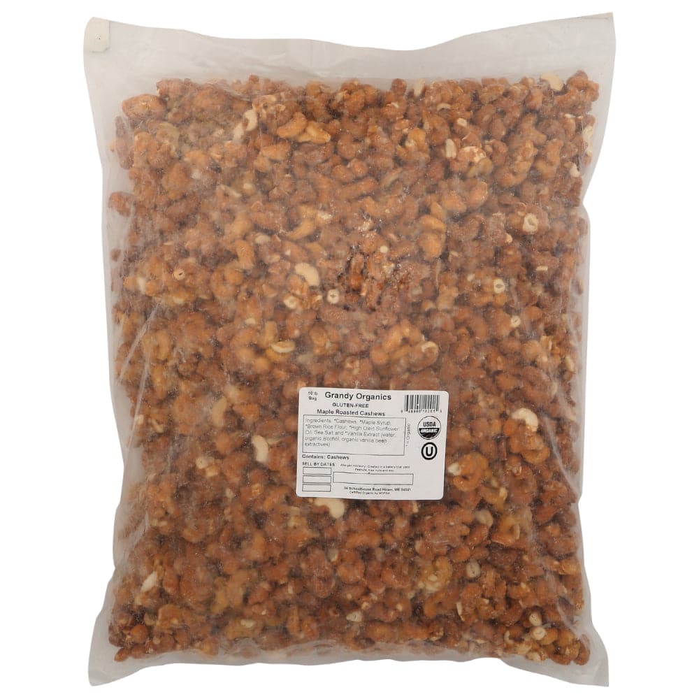 Grandy Oats – Geröstete Cashewnüsse aus Ahorn