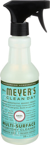 Mrs. Meyer's – Clean Day Mehrfarbig-Surface Sprühflasche Basil