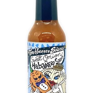 Torchbearer süße Zwiebel Habanero scharfe Sauce, . – 5oz