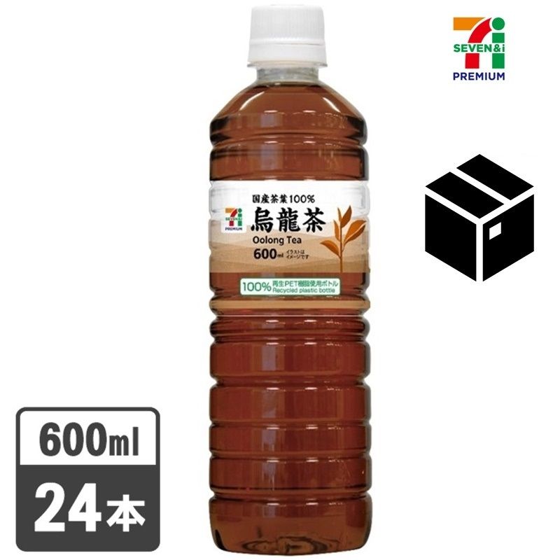 7i Premium, Japanischer Oolong Tee, Non süß, 600ml x 24 Flaschen
