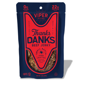 Thanks Danks Viper Beef Jerky Beutel – 3 Beutel x 2 Unzen Etui