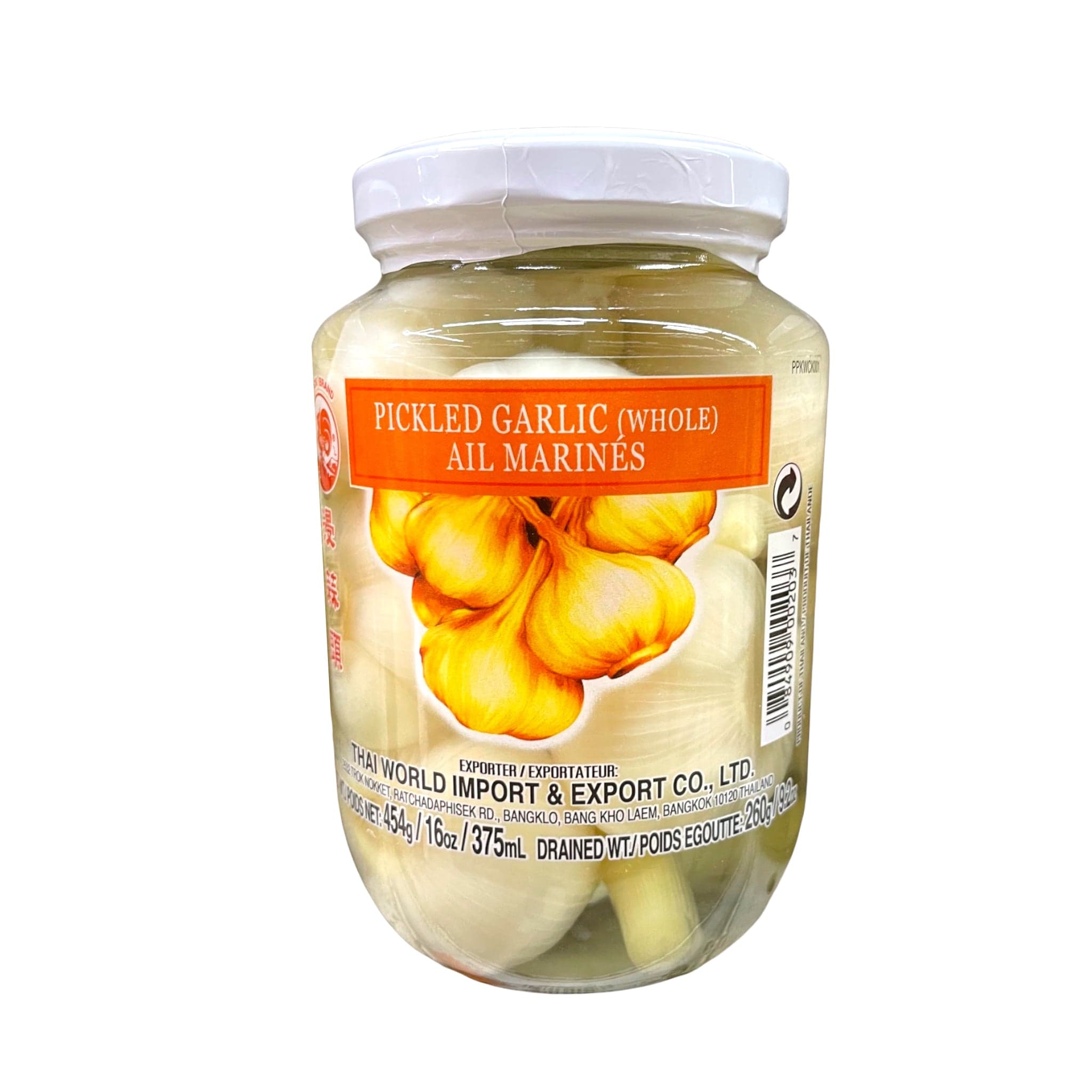 Cock Brand Eingelegter Knoblauch (ganz)