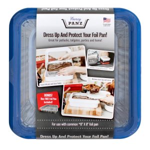 Fancy Panz – Square Set – 8×8 Pan Frame w/ Lid & Serving Spoon Denim