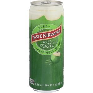 Taste Nirvana Kokosnusswasser kann 16,2 fo – Packung mit 12