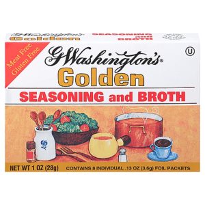 George Washington Brühe würzen goldene 1 Unze – Packung mit 24