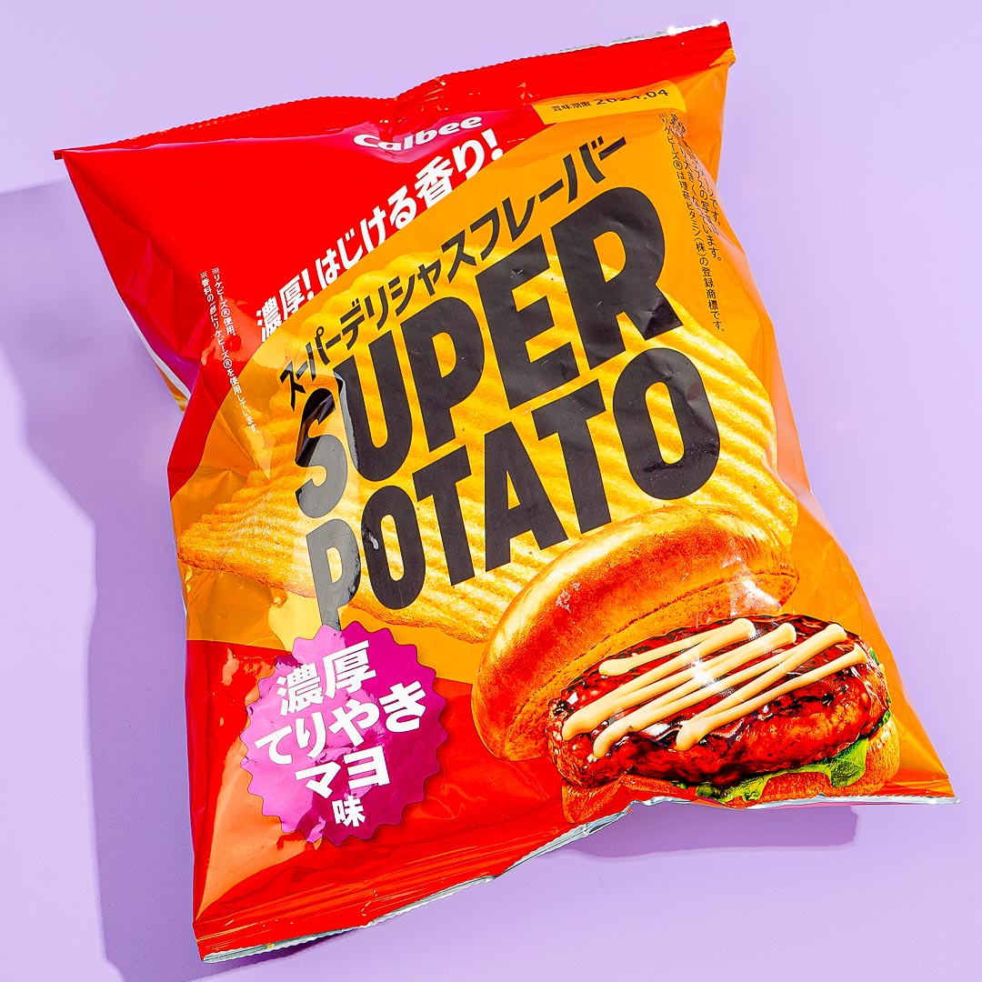 Calbee Super Kartoffelchips – Teriyaki Mayo