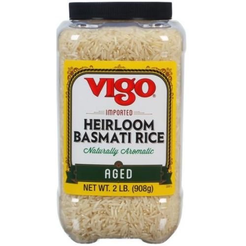 Vigo Reis Erbstück Basmati 1 Kg – Packung mit 4