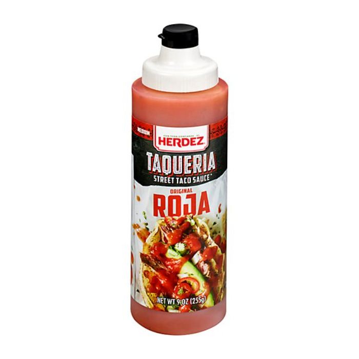 Herdez Sauce Rot Taqueria 9 Oz – Packung mit 8 Stück