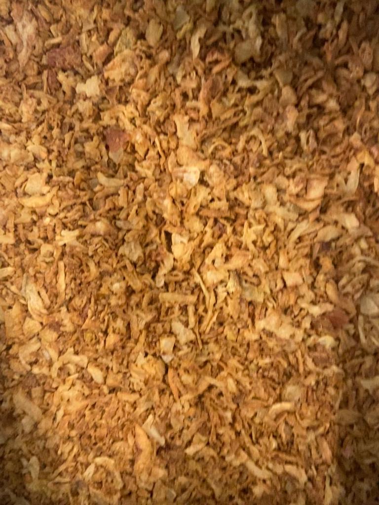 Massenknusprige gebratene Zwiebel (verschiedene Optionen verfügbar)