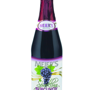 Meier’s – sprudelnd Grape Saft, Burgund, 25,4 Unzen – Packung mit 12 Stück