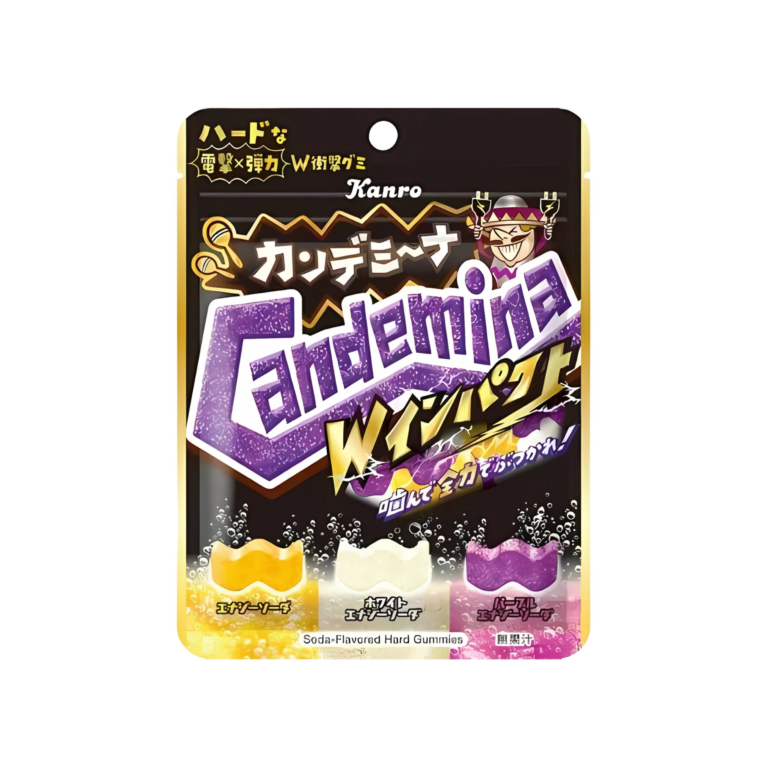 Kanro candemina Fruchtgummi w impact (japan)