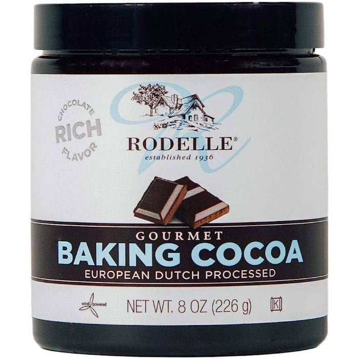 Rodelle – Kakao Gourmet Baking, 8 Oz – Packung mit 6 Stück