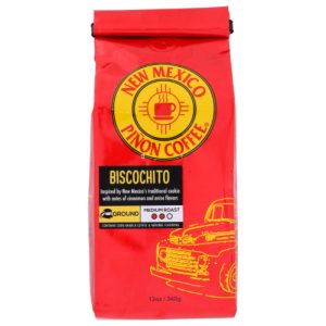 NEW MEXICO PINON Kaffee Kaffee gemahlen Biscochit 12 Unzen – Packung mit 6