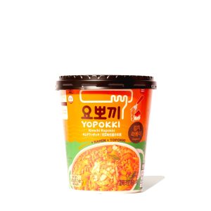 Yopokki Instant Rabokki Ramen und tteokbokki Reiskuchen Tasse: Kimchi