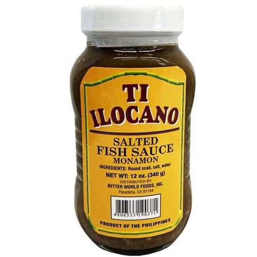 TI Ilocano – Gesalzene Fischsoße – Monamon – 12 OZ