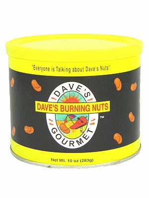 Dave's Gourmet Brennende heiße Nüsse, 10oz