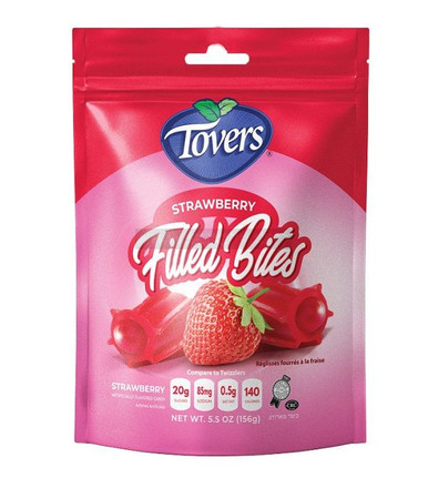 Tovers Erdbeer gefüllte Bites, 5,5 oz