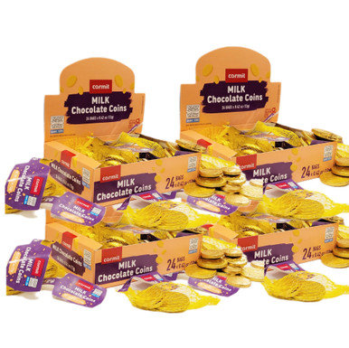 Chanukka Gelt Milchschokolade Münzen, Bulk Chanukah Münze, 96 Beutel