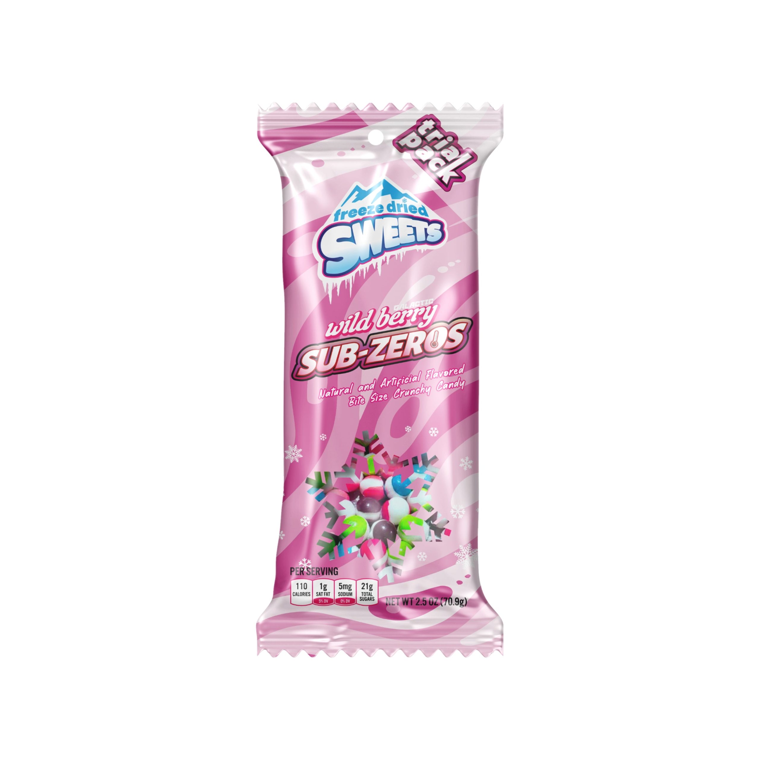 Gefrorene getrocknete Süßigkeiten Wild Berry (2,5 oz) (USA)