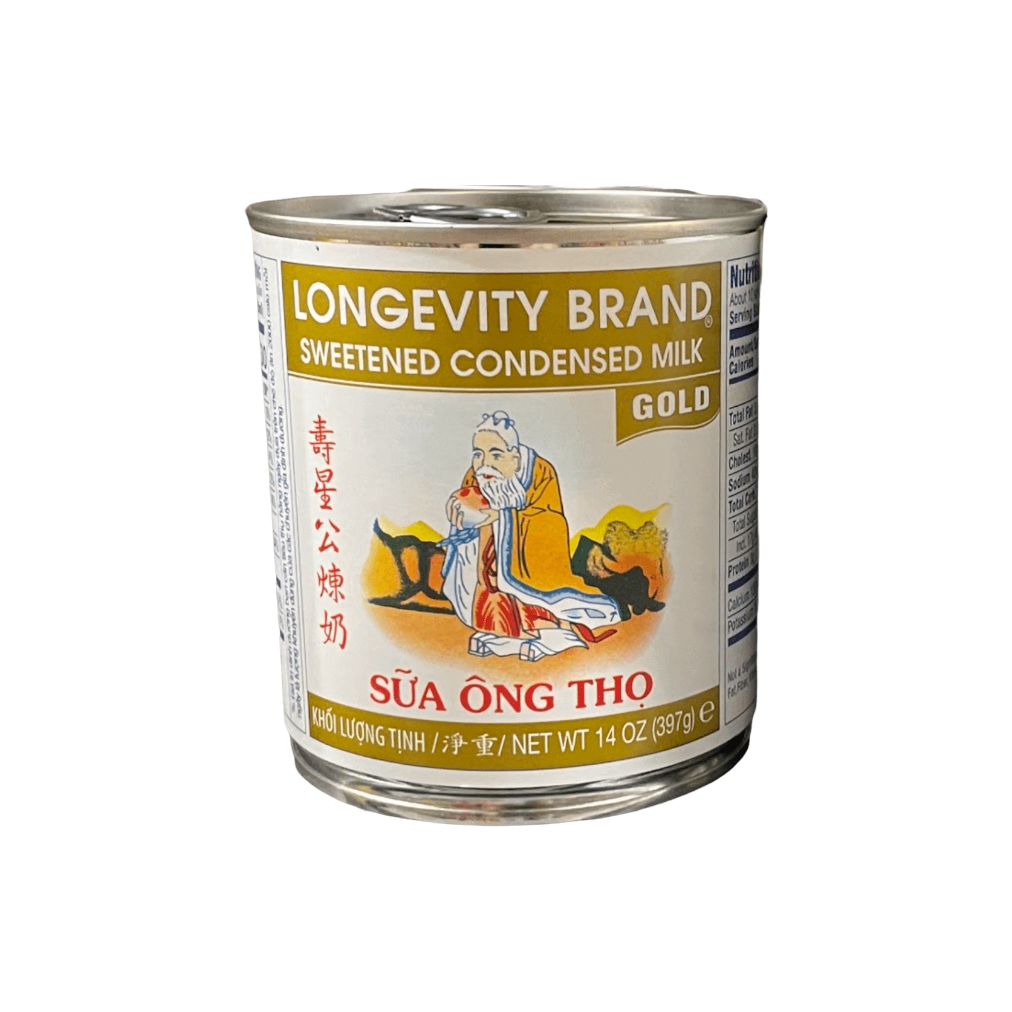 Longevity Brand Gesüßtes Kondensmilchgold