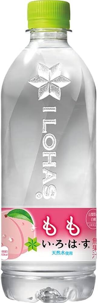Coca-Cola Japan, Aromawasser, Ilohas, Pfirsich 540ml