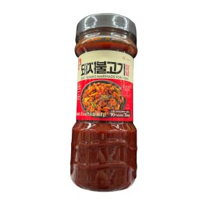 o . Lebensmittel korean bbq gochujang bulgogi für Schweinefleisch