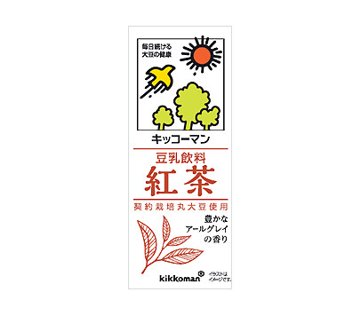 Kikkoman, Sojamilch, Tee-Geschmack, Chosei Tonyu, 200ml