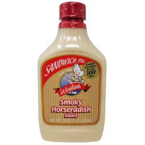 Woeber’s Sandwich Pal Smoky Horseradish Soße – – 16oz